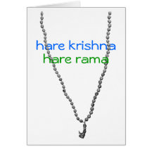 Cartão de Rama da lebre de Krishna da lebre