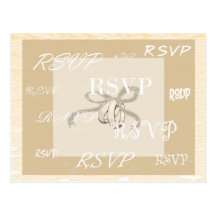 Cartão de RSVP Cartões Postais