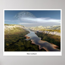 Cartão de Scotland novo Pôsteres