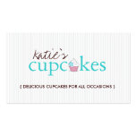 CARTÃO DE VISITA BONITO DO CUPCAKE