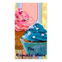 Cartão de visita da loja de TheCupcake