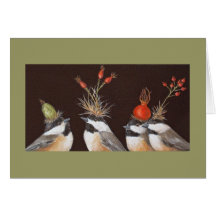 Cartão do Chickadee
