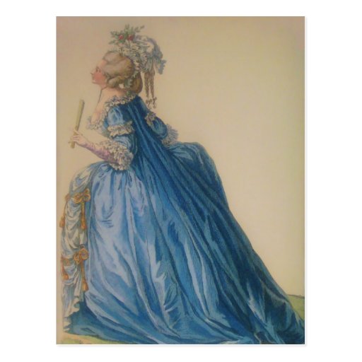 Cartão do ~ da rainha Marie Antoinette Cartoes Postais