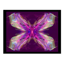 CARTÃO DO EFEITO DE BORBOLETA CARTÃO POSTAL
