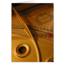 Cartão do piano