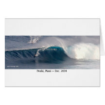 Cartão do surf das maxilas