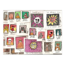 Cartão dos desenhos animados de Conroy Cartoes Postais