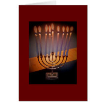 Cartão feliz de Hanukkah