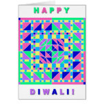 Cartão Pastel de Rangoli Diwali
