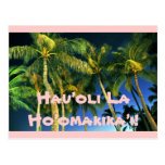 Cartão tropical da acção de graças cartão postal