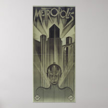 Cartaz cinematográfico 1927 da metrópole pôsteres