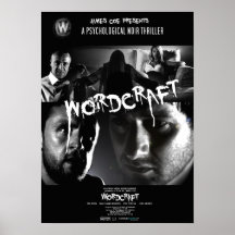 Cartaz cinematográfico 2 de Wordcraft Pôsteres