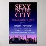 Cartaz cinematográfico da festa de solteira posteres