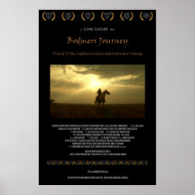 Cartaz cinematográfico da viagem de Bodmers Pôsteres