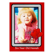 Cartões com fotos do aniversário das meninas da cr cartões de visita