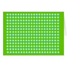 CARTÕES DAS BOLINHAS (VERDE E AQUA)