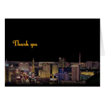 Cartões de agradecimentos de Las Vegas