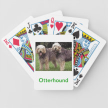 Cartões de jogo do cão do Otterhound