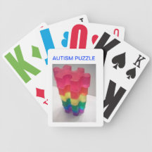Cartões de jogo (quebra-cabeça do autismo) jogo de baralho