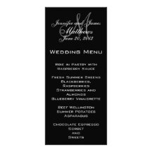 Cartões elegantes do menu do casamento do monogram modelos de panfletos informativos