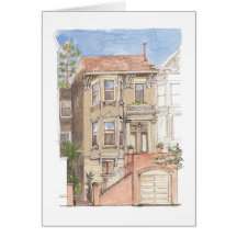 Casa do Victorian Cartao