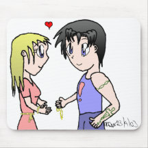 Casal Mis-Combinado Mouse Pad