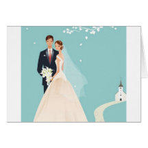 casal wedding cartões