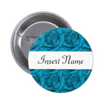 Casamento floral preto branco azul botons