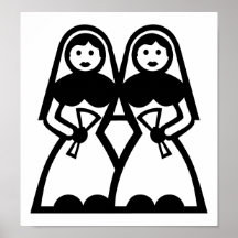 Casamento lésbica posters