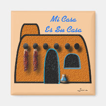 Casas do Es SU das casas do MI Imãs De Refrigerador