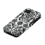Case mate branca preta elegante do iPhone 4 do dam