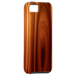 Caso de madeira bonito do iPhone 5 do olhar Capas iPhone 5 Case-Mate