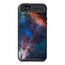 Caso de Skinit do iPhone 5 da nebulosa do verde az