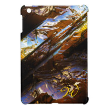 Caso do iPad da arte 2,3 do metal da ficção cientí