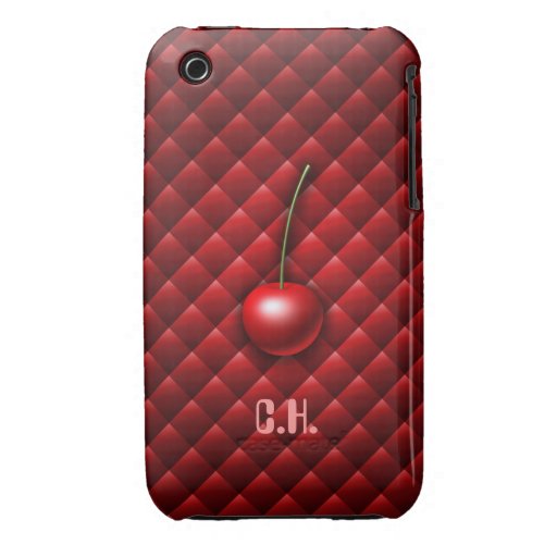 Caso do iPhone 3G/3Gs da cereja iPhone 3 Capas