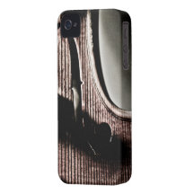 Caso do iPhone 4/4s do F-Furo do violino Capas iPhone 4