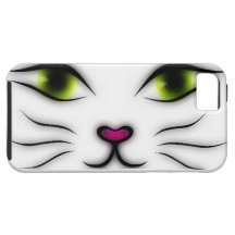 Caso do iPhone 5 da cara do gato do gatinho iPhone 5 Capa