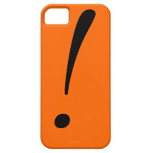 Caso marcado do iPhone 5 da exclamação Capa De iPhone 5 Case-Mate