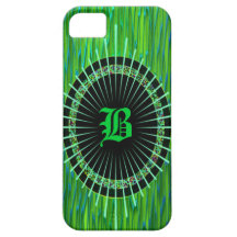 Caso Monogrammed de Iphone 5 Capa iPhone 5 Case-Mate