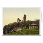 Castelo arruinado, Rothenburg, Hartz, Alemanha Pho Cartões