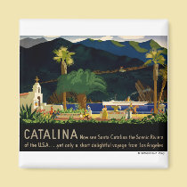 Catalina por Otis Shepard, C. 1935. imans