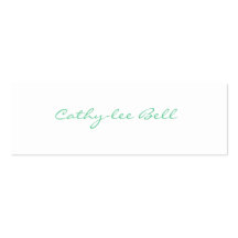 Cathy-lee Bell Modelos Cartao De Visita