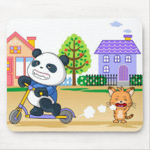 Catie & tapete do rato de Bernie Mouse Pads