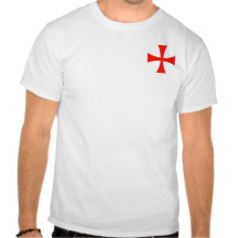 Cavaleiros pequenos Templar (estilo C) Camisetas