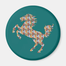 Cavalo de Deco Imãs De Refrigerador