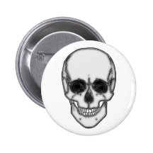 Caveira crânio skull botons