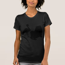 cegonha com ícone novo do bebê t-shirt