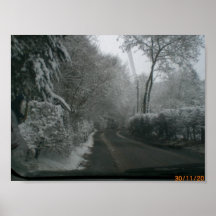 Cena da neve poster