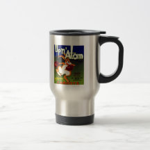 Cenouras do átomo de Upn Caneca