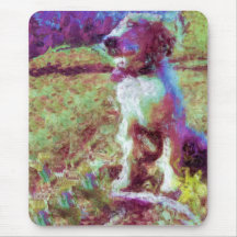 Central Park Mousepad dos dans do d'or de Fleur